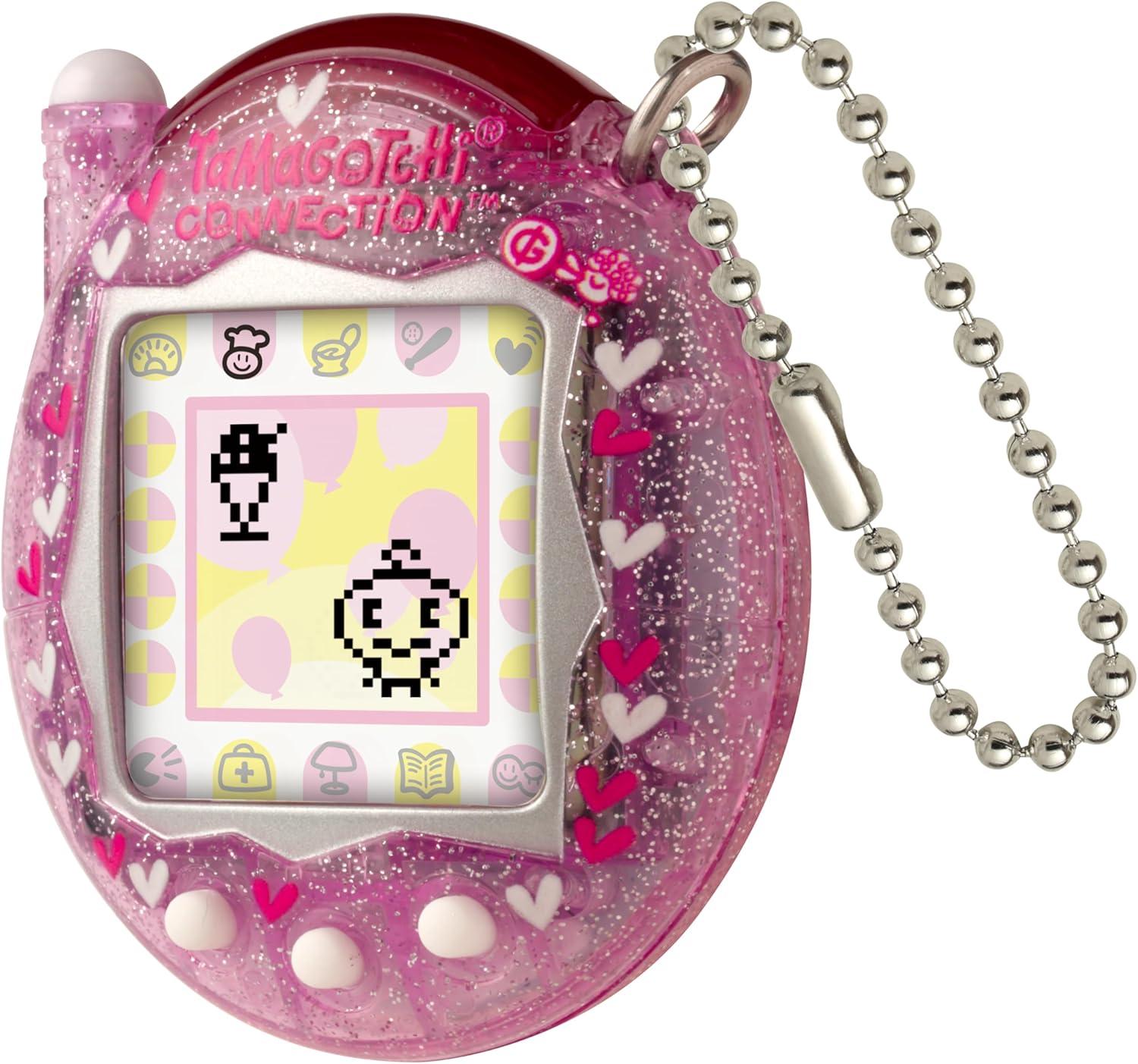 imageTamagotchi Connection Rainbow SkyPink Glitter