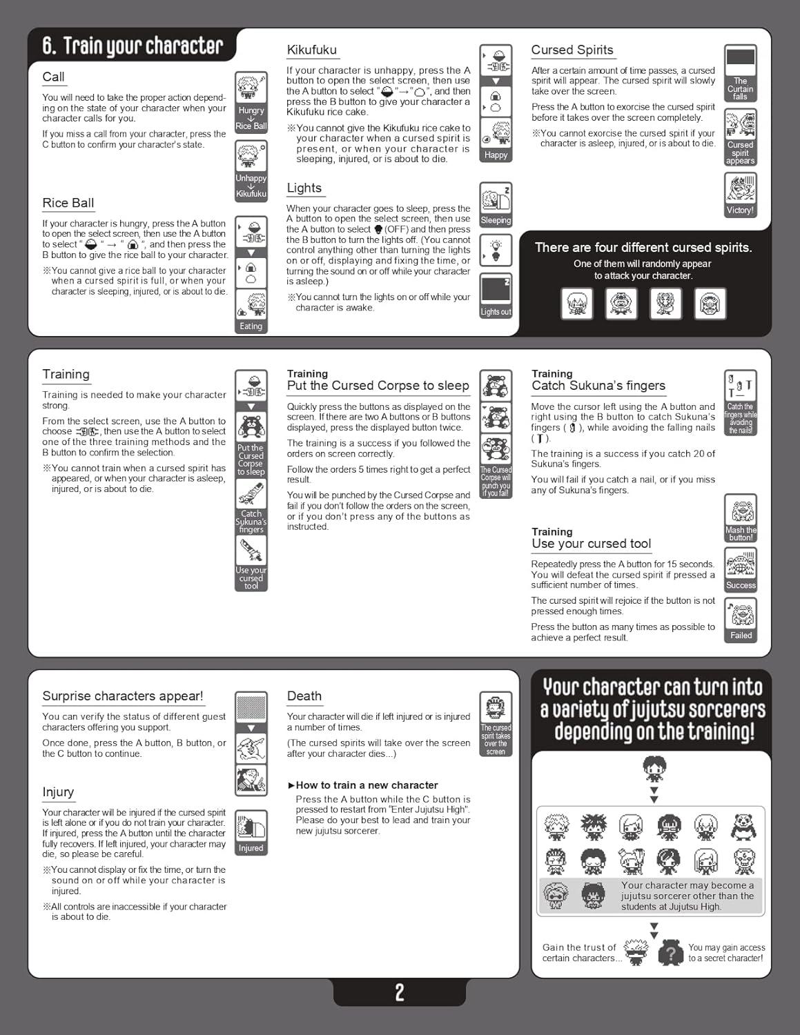 imageTamagotchi Nano x Jujutsu Kaisen Fushiguro ver Hugmy Vinyl Figure Nano Electronic PetFushiguro