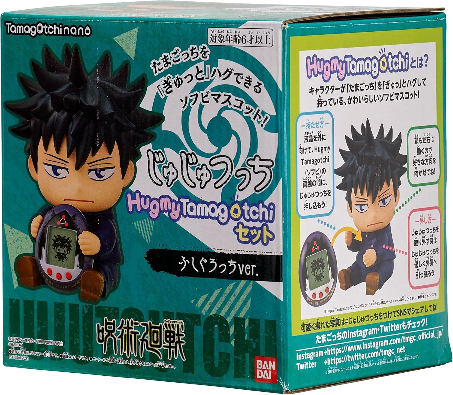 imageTamagotchi Nano x Jujutsu Kaisen Itadori ver Hugmy Tamagotchi Vinyl Figure and Tamagotchi Nano Electronic PetFushiguro