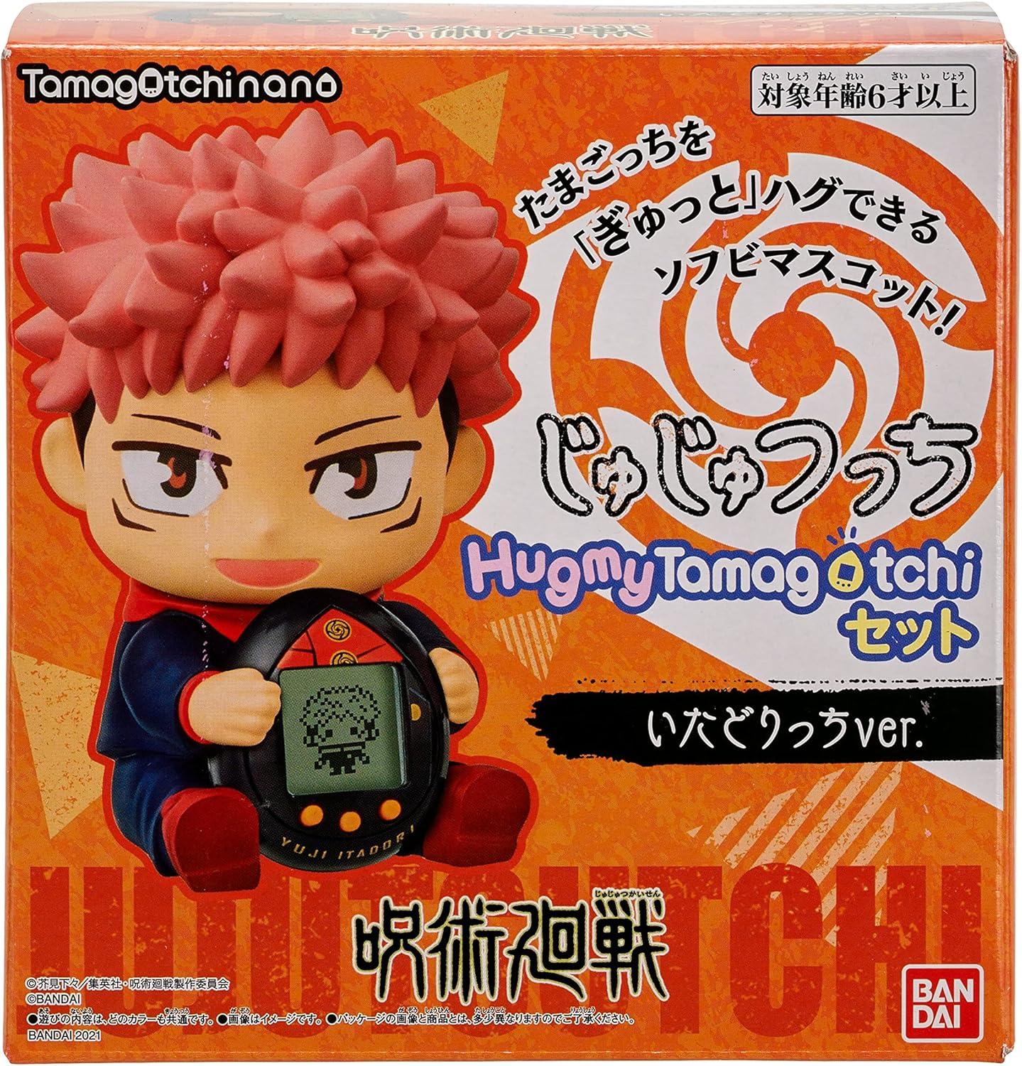 imageTamagotchi Nano x Jujutsu Kaisen Itadori ver Hugmy Tamagotchi Vinyl Figure and Tamagotchi Nano Electronic PetItadori