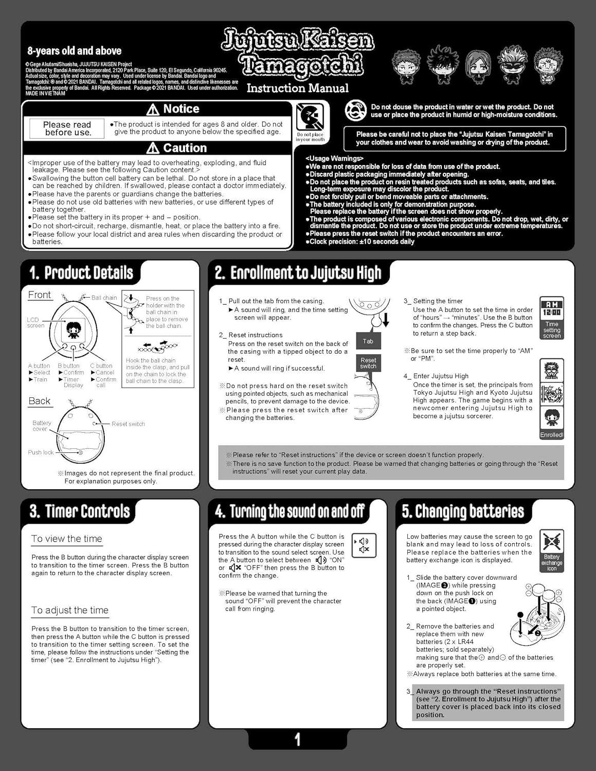 imageTamagotchi Nano x Jujutsu Kaisen Sukuna ver Amazon ExclusiveAmazon Exclusive Sukuna