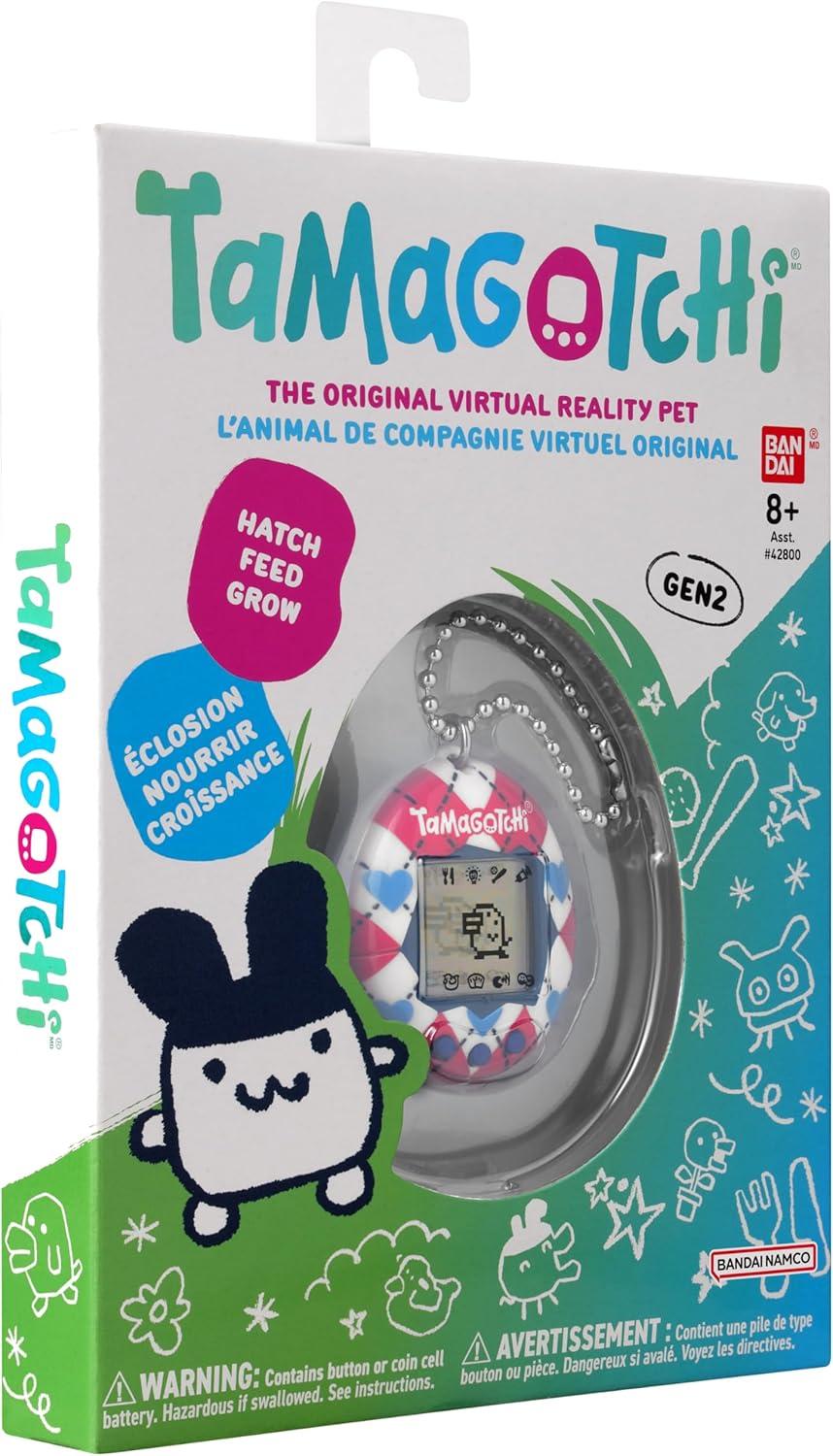 imageTamagotchi Original Argyle Heart