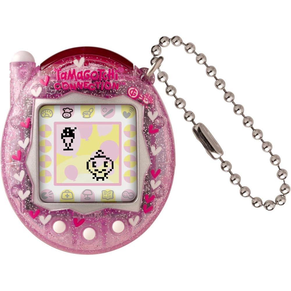 imageTamagotchi Connection Rainbow SkyPink Glitter
