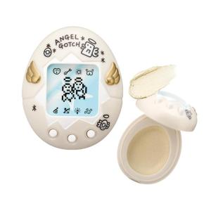 Tamagotchi – Deviltchi (Black) Face/Eye Color(Tenshitchi (Pearl White))